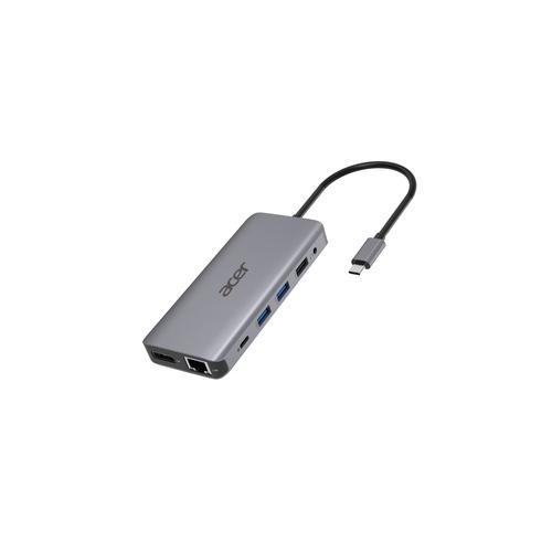 Acer 12-in-1 Type-C Dongle Bedraad USB 3.2 Gen 1 (3.1 Gen 1) Type-C Zilver - Image 1