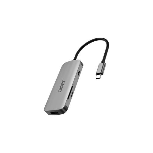 Acer 7in1 Type C Dongle Bedraad USB 3.2 Gen 1 (3.1 Gen 1) Type-C Zilver - Image 3