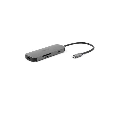 Acer 7in1 Type C Dongle Bedraad USB 3.2 Gen 1 (3.1 Gen 1) Type-C Zilver - Image 4