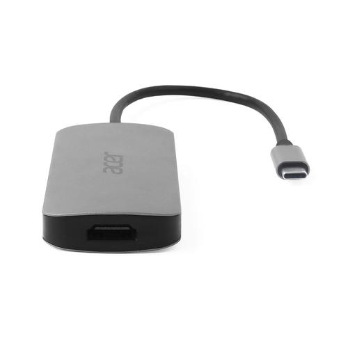 Acer 7in1 Type C Dongle Bedraad USB 3.2 Gen 1 (3.1 Gen 1) Type-C Zilver - Image 6