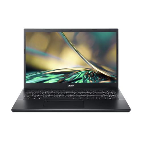 Acer Aspire 7 A715-76G-56LQ Intel® Core™ i5 i5-12450H Laptop 39,6 cm (15.6") Full HD 32 GB DDR4-SDRAM 1 TB SSD NVIDIA GeForce RTX 2050 Wi-Fi 6E (802.11ax) Windows 11 Pro Nederlands Zwart - Image 1