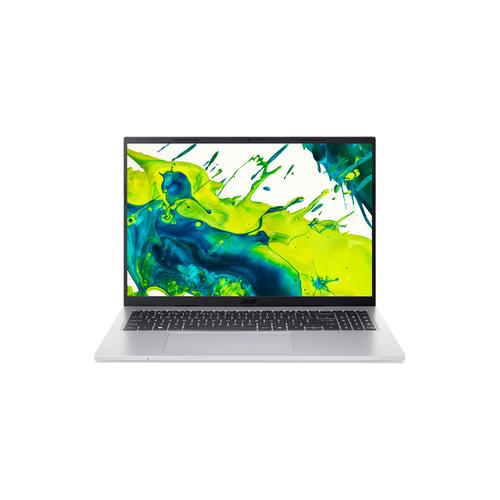 Acer Aspire Go 16 AG16-71P-59GH Intel® Core™ i5 120U Laptop 40,6 cm (16") WUXGA 16 GB DDR5-SDRAM 512 GB SSD Wi-Fi 6 (802.11ax) Windows 11 Home Zilver - Image 1