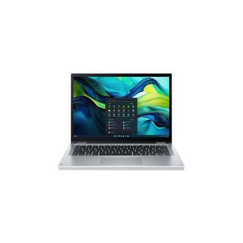 Acer Aspire Go Spin 14 AGSP14-31PT-C6FX Intel® N N150 Hybride (2-in-1) 35,6 cm (14") Touchscreen WUXGA 4 GB LPDDR5-SDRAM 128 GB UFS Wi-Fi 6 (802.11ax) Windows 11 Home in S mode Zilver - Image 1