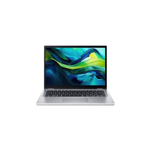 Acer Aspire Go Spin 14 AGSP14-31PT-C6FX Intel® N N150 Hybride (2-in-1) 35,6 cm (14") Touchscreen WUXGA 4 GB LPDDR5-SDRAM 128 GB UFS Wi-Fi 6 (802.11ax) Windows 11 Home in S mode Zilver - Image 3