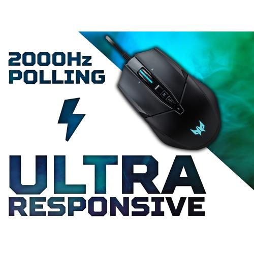 Acer Cestus 335 muis Gamen Ambidextrous USB Type-A Optisch 19000 DPI - Image 9