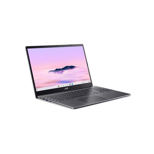 Acer Chromebook CBE595-2T-55NF Intel Core 5 120U 39,6 cm (15.6") Touchscreen Full HD 8 GB LPDDR5x-SDRAM 256 GB SSD Wi-Fi 6E (802.11ax) ChromeOS Grijs - Image 3