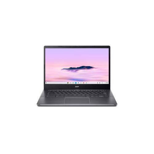 Acer Chromebook Plus 514 CB514-4H-33US Intel Core i3 N-series i3-N305 Laptop 35,6 cm (14") Full HD 8 GB LPDDR5-SDRAM 128 GB eMMC Wi-Fi 6E (802.11ax) ChromeOS Grijs - Image 1