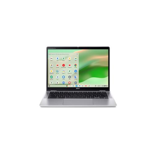 Acer Chromebook Spin 314 CP314-2HN-C034 Intel® N N100 35,6 cm (14") Touchscreen WUXGA 8 GB LPDDR5-SDRAM 64 GB eMMC Wi-Fi 6E (802.11ax) ChromeOS Zilver - Image 1