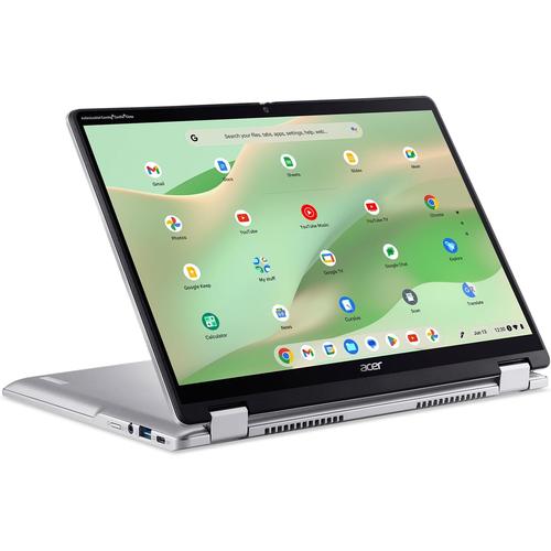 Acer Chromebook Spin 314 CP314-2HN-C034 Intel® N N100 35,6 cm (14") Touchscreen WUXGA 8 GB LPDDR5-SDRAM 64 GB eMMC Wi-Fi 6E (802.11ax) ChromeOS Zilver - Image 4