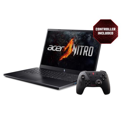 Acer Nitro V 15 ANV15-41-R8ER+ Wireless Controller AMD Ryzen™ 5 7535HS Laptop 39,6 cm (15.6") Full HD 16 GB DDR5-SDRAM 512 GB SSD NVIDIA GeForce RTX 4050 Wi-Fi 6 (802.11ax) Windows 11 Home Zwart - Image 1