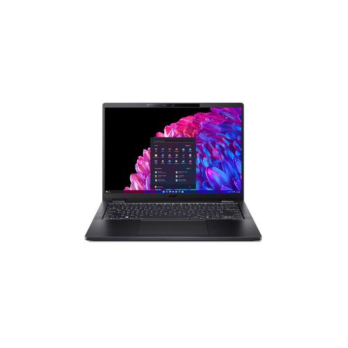 Acer TravelMate P6 14 TMP614-73-TCO-72YL Intel Core Ultra 7 155H Laptop 35,6 cm (14") WQXGA 32 GB LPDDR5x-SDRAM 1 TB SSD Wi-Fi 7 (802.11be) Windows 11 Pro Nederlands Zwart - Image 1
