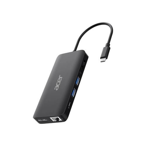 Acer USB Type-C Dongle 12-in-1 Black Bedraad USB 3.2 Gen 1 (3.1 Gen 1) Type-C Zwart - Image 1