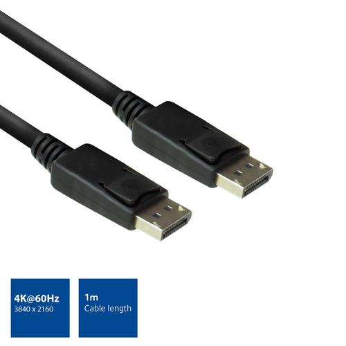 ACT 1 meter DisplayPort kabel male - male - Image 3