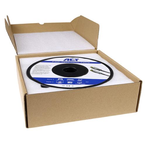 ACT 20 meter HDMI Premium 4K Active Optical Cable v2.0 HDMI-A male - HDMI-A male - Image 5