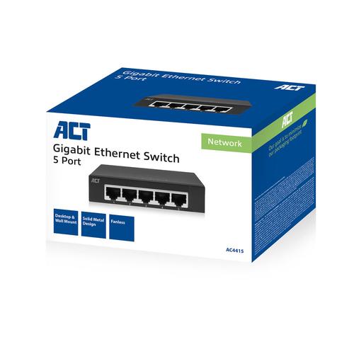 ACT 5-Poorts Gigabit Ethernet Switch - Image 7