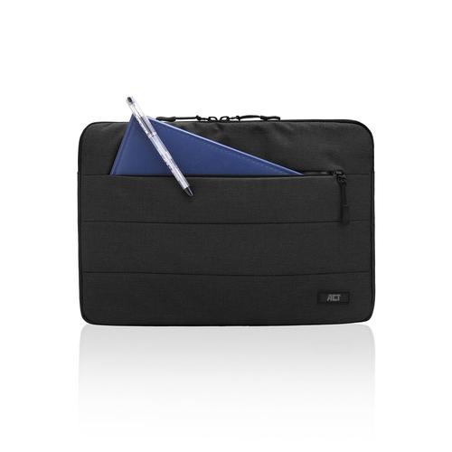 ACT City laptop sleeve voor laptops tot 13,3” gemaakt van gerecyclede plastic flessen - Image 1