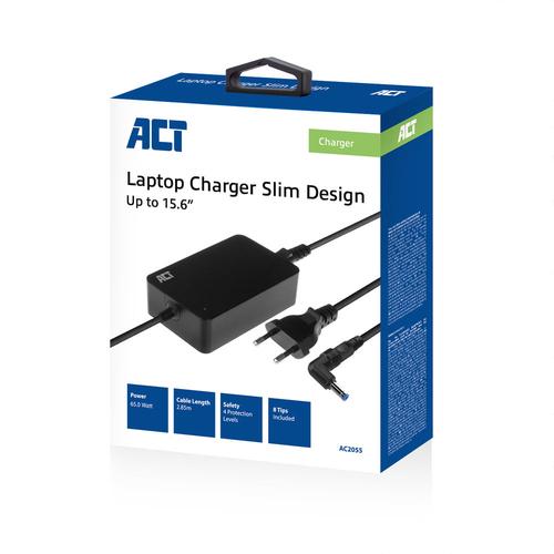 ACT Compacte laptoplader 65W (voor laptops tot 15,6 inch) - Image 7