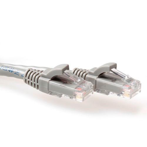ACT Grijze 2 meter U/UTP CAT6A patchkabel snagless met RJ45 connectoren - Image 1