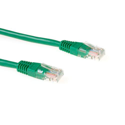 ACT Groene 3 meter U/UTP CAT6 patchkabel met RJ45 connectoren - Image 1
