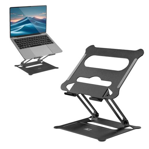 ACT Laptopstandaard, aluminium, inklapbaar, traploos in hoogte verstelbaar - Image 2