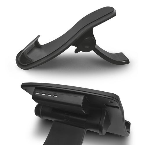 ACT Laptopstandaard, hoogte verstelbaar in 6 standen, 4-poorts hub - Image 5