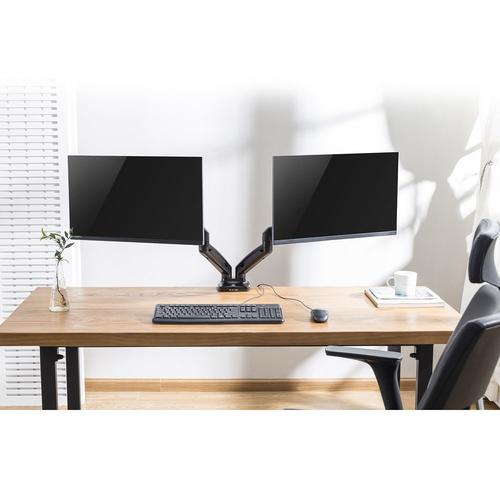 ACT Monitorarm 32" office met gasveer, 2 schermen - Image 3