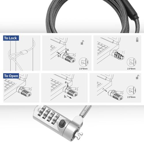 ACT Nano laptopslot met cijfercode - Image 3