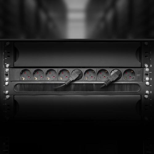 ACT Stekkerdoos PDU 19" CEE7/7 9-voudig type F, 3m H05VV-F 3G1.5 - Image 5