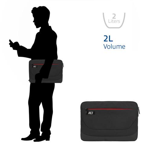 ACT Suburb Laptop Sleeve 13,3", gemaakt van gerecyclede plastic flessen - Image 7