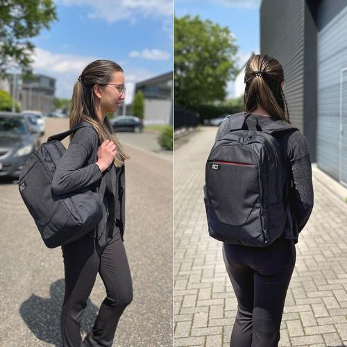 ACT Suburb rugzak voor laptops tot 15,6", gemaakt van gerecyclede plastic flessen - Image 5