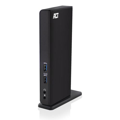 ACT Universeel USB-C of USB-A Dockingstation, voor 2 HDMI monitoren, DisplayLink - Image 1