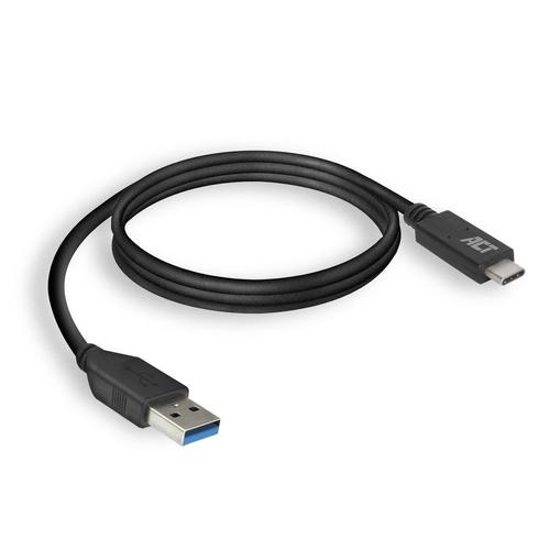 ACT USB 3.0 kabel, USB-A naar USB-C, 2 meter - Image 2