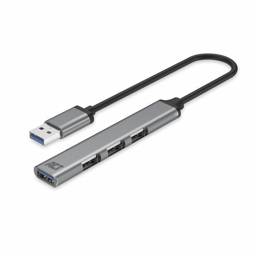 ACT USB-A hub, 3x USB-A 2.0 en 1x USB-A 3.0 - Image 1