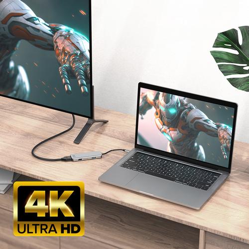 ACT USB-C 4K multiport adapter voor 2 HDMI schermen, USB-A datapoort - Image 7