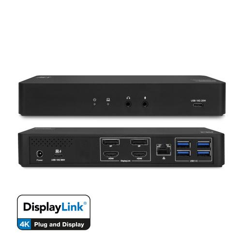 ACT USB-C Docking Station 4K, voor 2 HDMI of DisplayPort monitoren, DisplayLink - Image 8