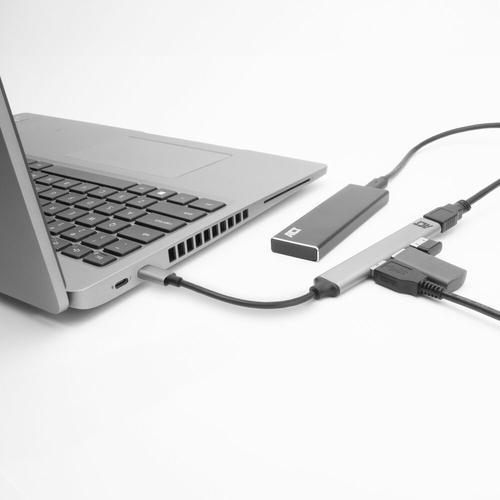 ACT USB-C hub, 3x USB-A 2.0 en 1x USB-A 3.0 - Image 5