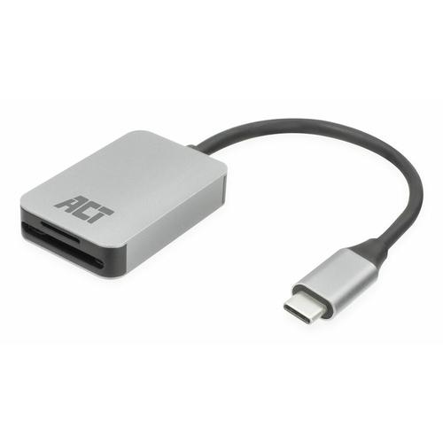 ACT USB-C kaartlezer voor SD en micro SD, SD 4.0 UHS-II