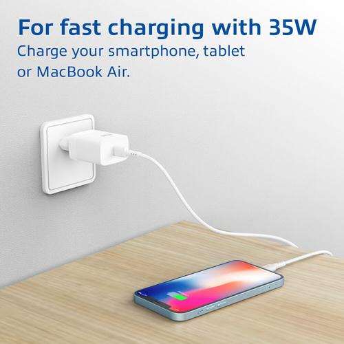 ACT USB-C Lader 35W met Power Delivery PPS en GaNFast - Image 3