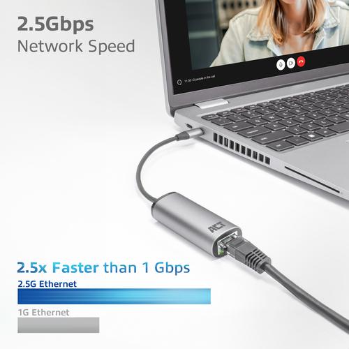ACT USB-C naar 2,5 Gigabit ethernet adapter - Image 5