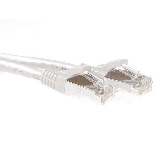 ACT Witte 3 meter SFTP CAT6A patchkabel snagless met RJ45 connectoren - Image 1
