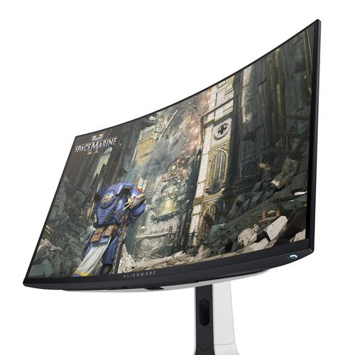 Alienware AW3225QF computer monitor 81,3 cm (32") 3840 x 2160 Pixels 4K Ultra HD QD-OLED Zwart, Wit - Image 2
