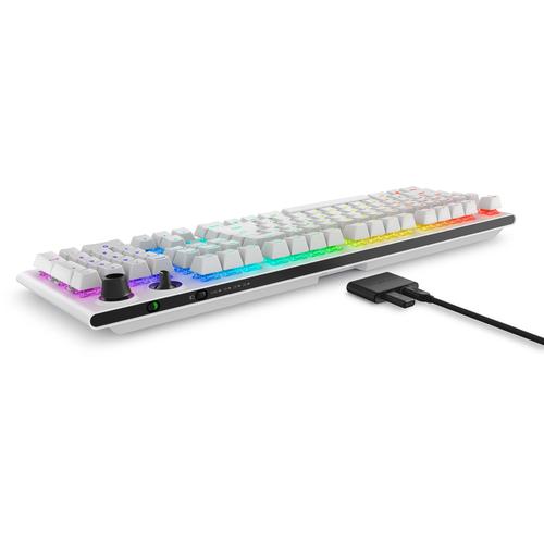 Alienware Tri-Mode AW920K toetsenbord Gamen USB + RF Wireless + Bluetooth Wit - Image 7