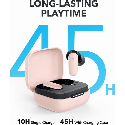 Anker P30i Headset Draadloos In-ear Oproepen/muziek USB Type-C Bluetooth Lichtroze - Image 4