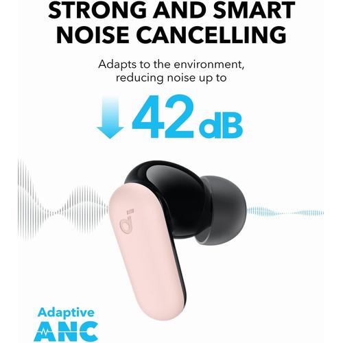 Anker P30i Headset Draadloos In-ear Oproepen/muziek USB Type-C Bluetooth Lichtroze - Image 6