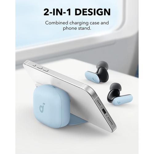 Anker P30i Headset Draadloos In-ear Oproepen/muziek USB Type-C Bluetooth Lichtblauw - Image 2
