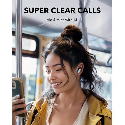 Anker P30i Headset Draadloos In-ear Oproepen/muziek USB Type-C Bluetooth Lichtblauw - Image 6