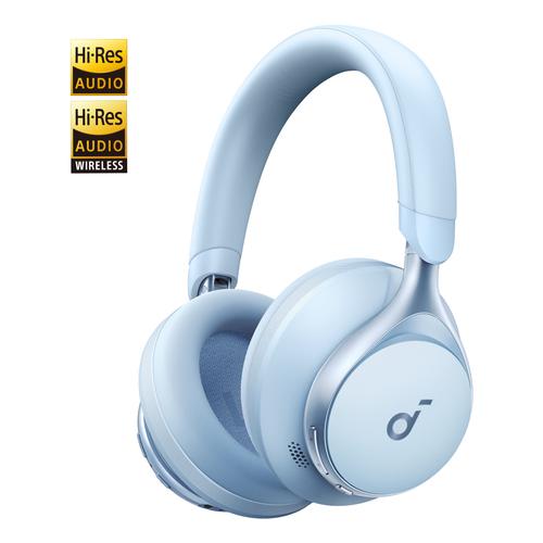 Anker Space One Hoofdtelefoons Draadloos Hoofdband Muziek/Voor elke dag USB Type-C Bluetooth Blauw - Image 7