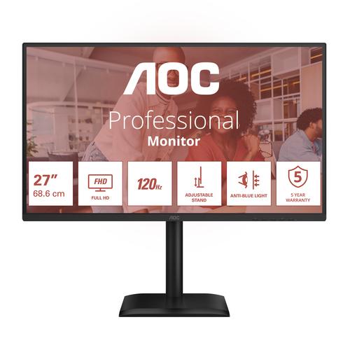 AOC 27E4CV computer monitor 68,6 cm (27") 1920 x 1080 Pixels Full HD LED Zwart - Image 1