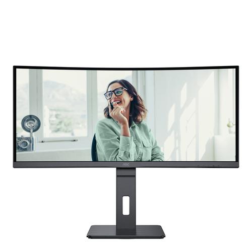 AOC CU34P3CV computer monitor 86,4 cm (34") 3440 x 1440 Pixels UltraWide Quad HD LED Zwart - Image 10