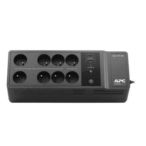 APC Back-UPS BE850G2-FR - Noodstroomvoeding 8x penaarde(België), 850VA, 2 USB opladers, 1 USB datapoort - Image 3